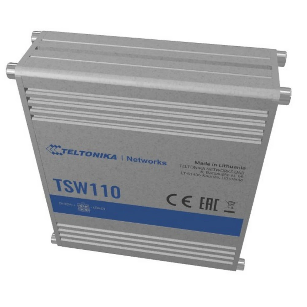Коммутатор TELTONIKA TSW110 TSW110000000 1000 Base-TX (1000 мбит/с)