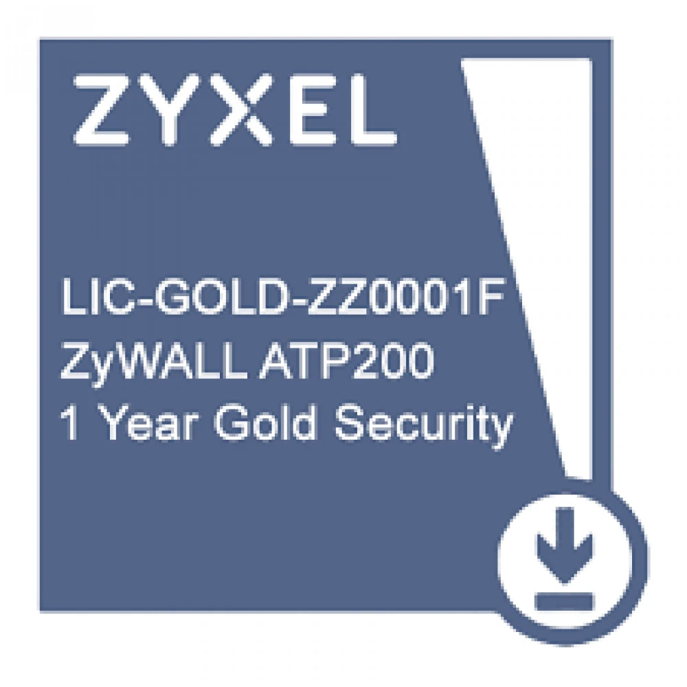 Лицензия для сетевого оборудования Zyxel License Gold Security Pack LIC-GOLD-ZZ0001F