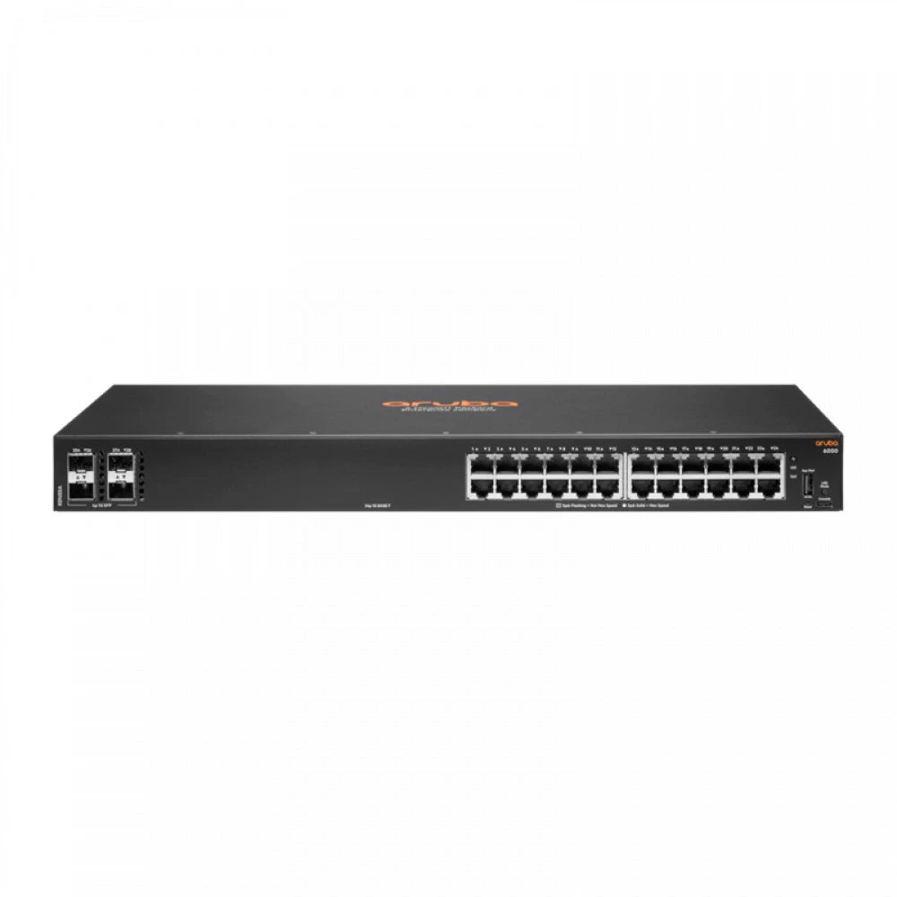 Коммутатор HPE Aruba 6000 R8N88A#ABB 1000 Base-TX (1000 мбит/с), 4 SFP порта