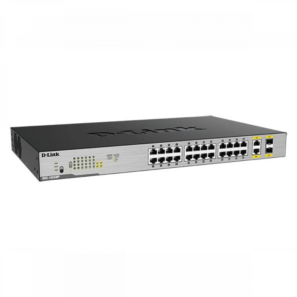Коммутатор D-link DGS-1026MP/B1A 1000 Base-TX (1000 мбит/с)