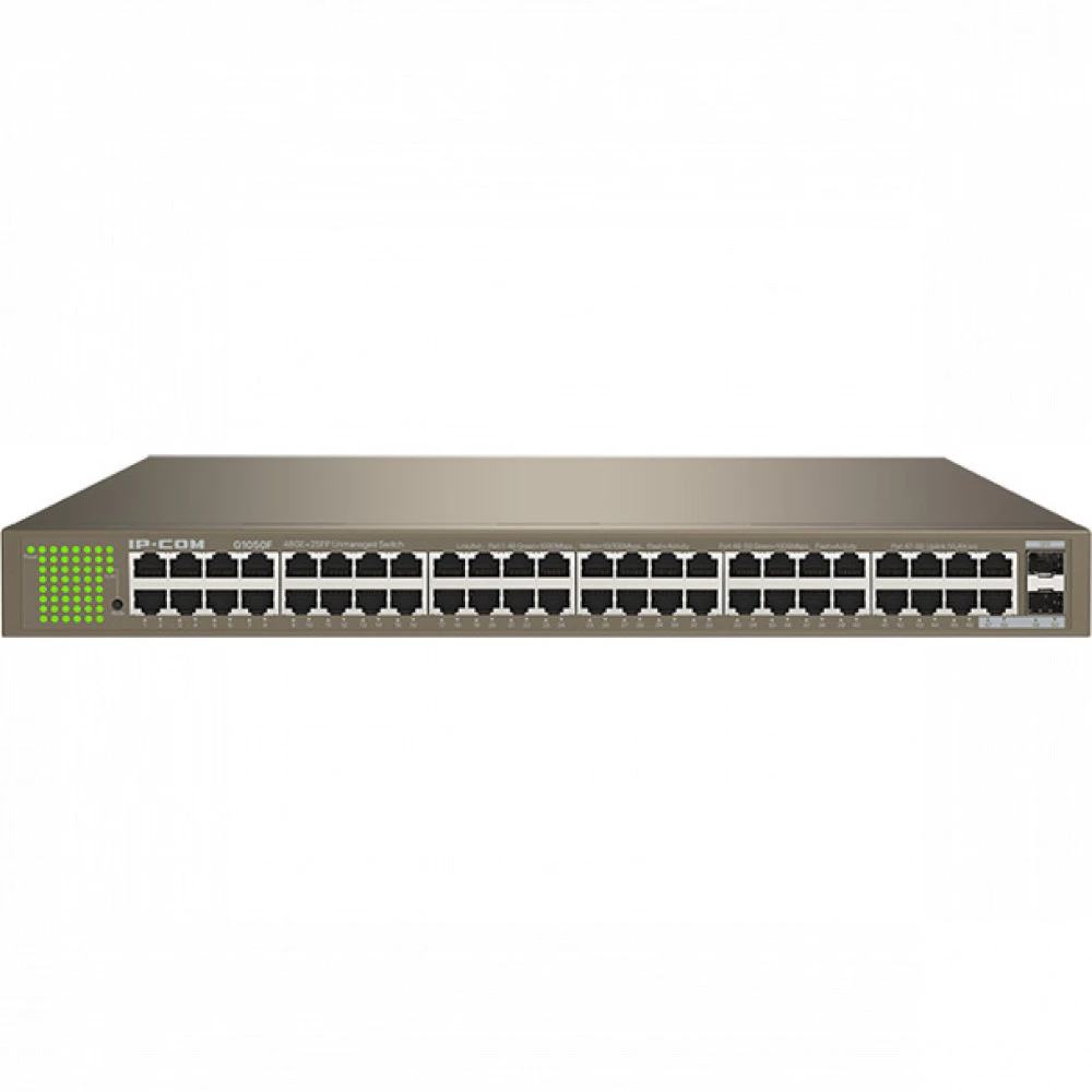 Коммутатор TENDA G1050F 1000 Base-TX (1000 мбит/с), 2 SFP порта