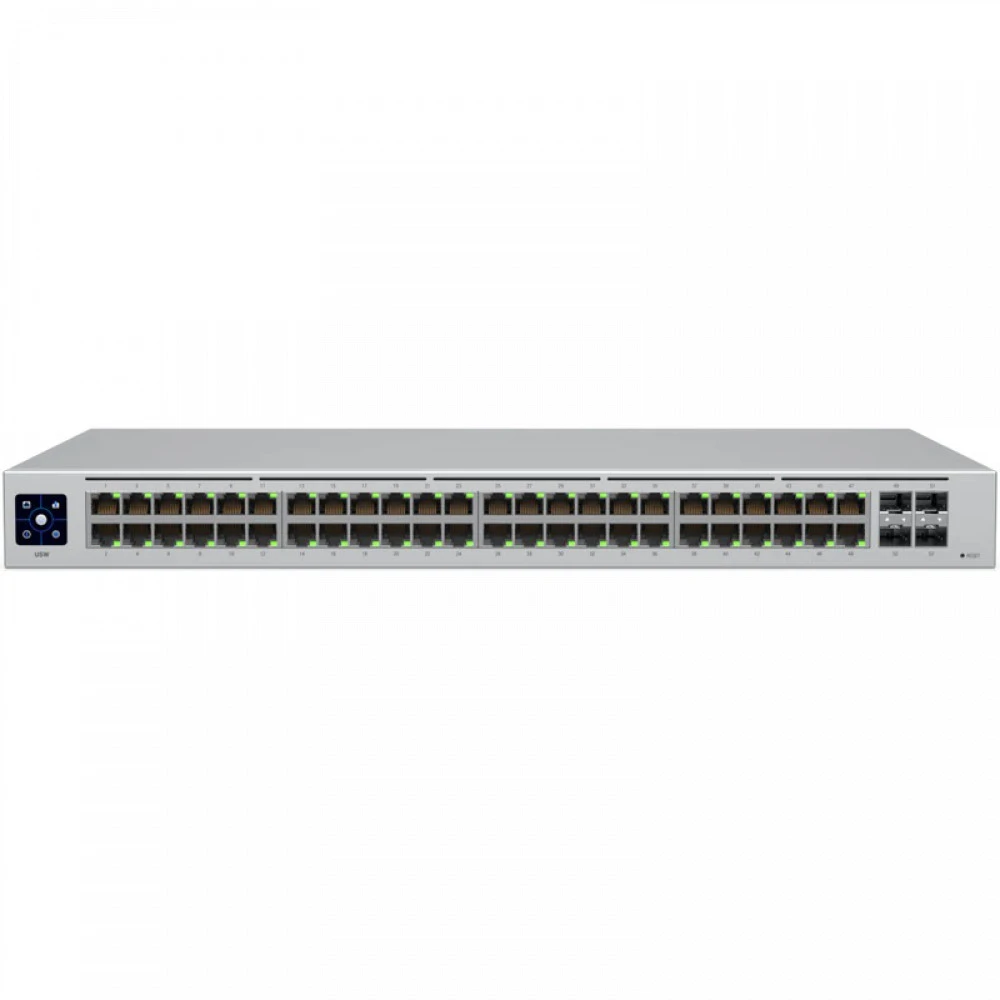 Коммутатор Ubiquiti UniFi Gen2 USW-48 1000 Base-TX (1000 мбит/с), 4 SFP порта