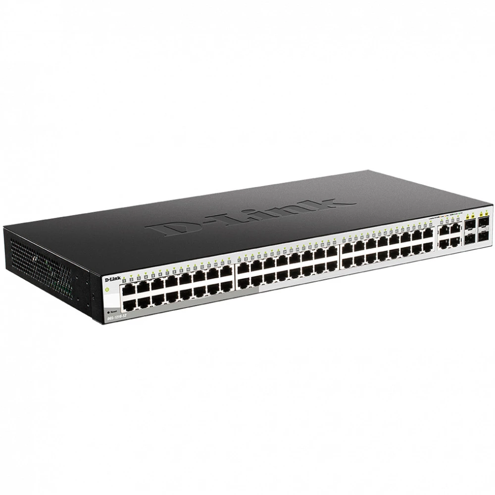 Коммутатор D-link DGS-1210-52/F3A 1000 Base-TX (1000 мбит/с)