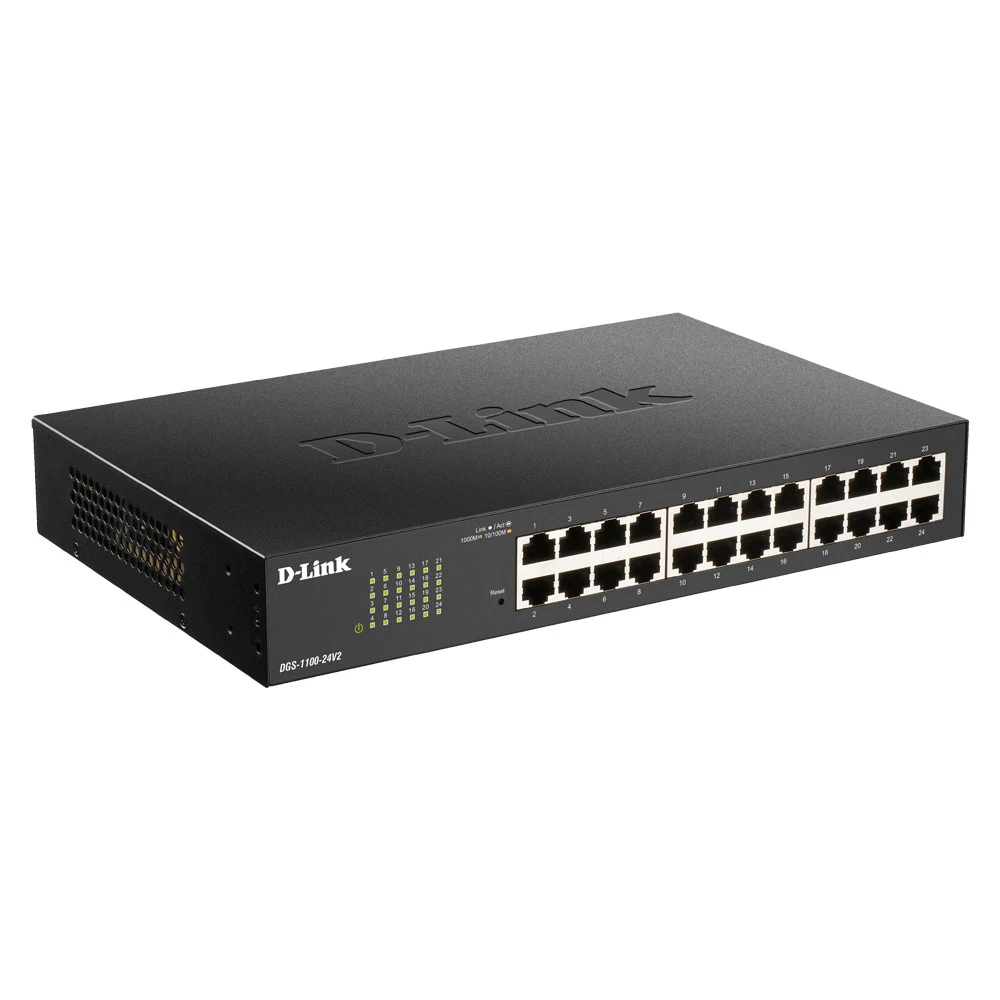 Коммутатор D-link DGS-1100-24V2/A2A 1000 Base-TX (1000 мбит/с)