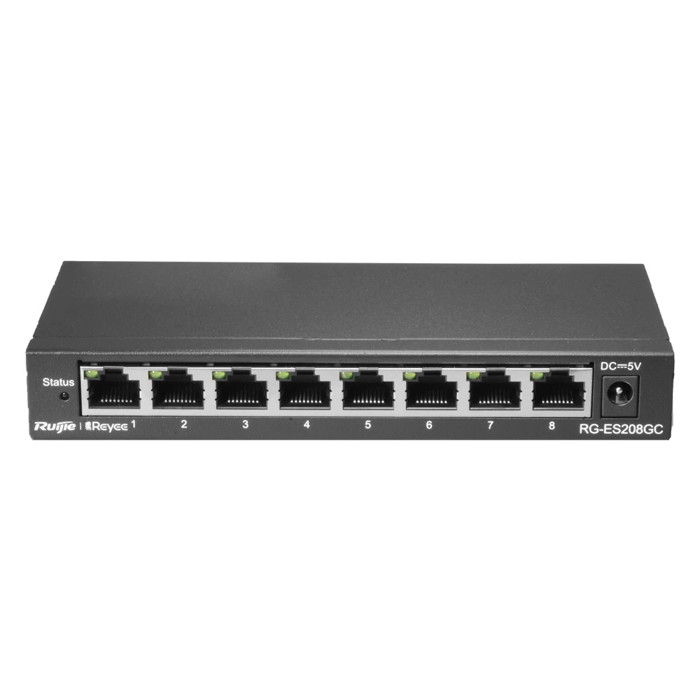 Коммутатор Ruijie RG-ES208GC 1000 Base-TX (1000 мбит/с)