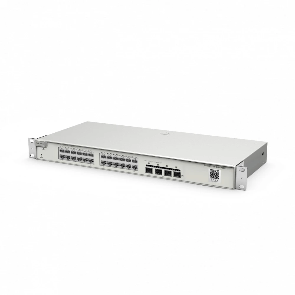 Коммутатор Ruijie Reyee RG-NBS5100-24GT4SFP 1000 Base-TX (1000 мбит/с), 4 SFP порта