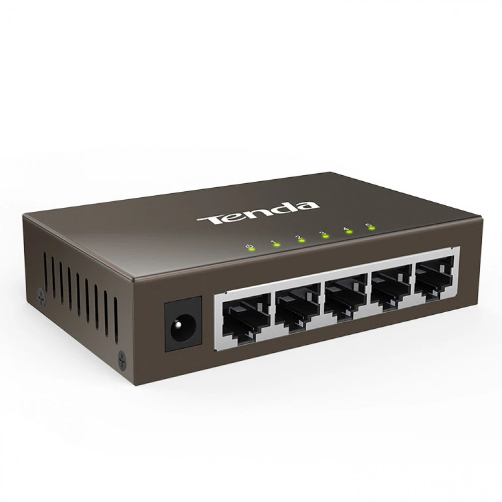 Коммутатор TENDA TEG1005D 1000 Base-TX (1000 мбит/с)