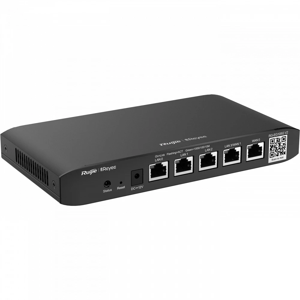 Маршрутизатор Ruijie RG-EG105G 10/100/1000 Base-TX (1000 мбит/с)