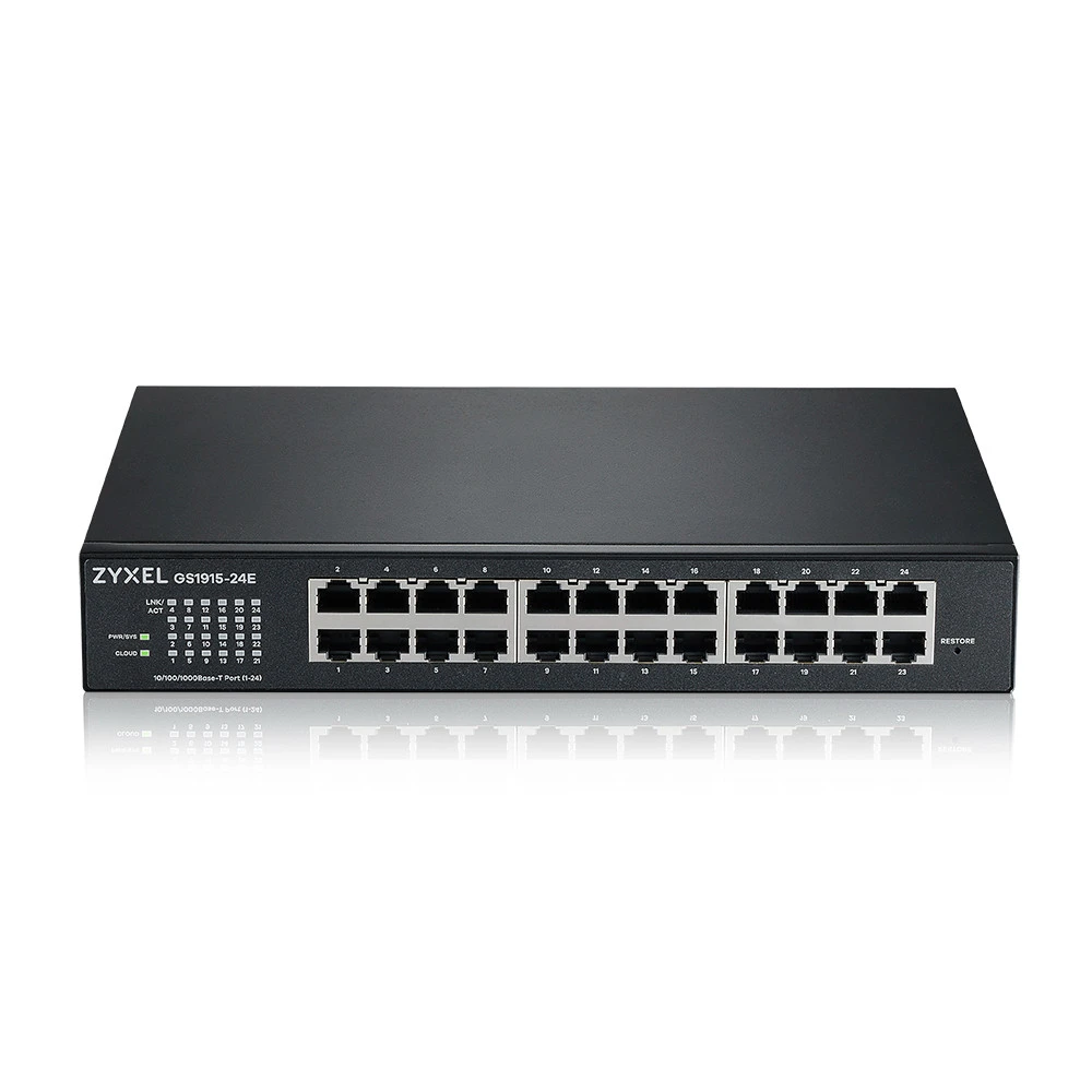 Коммутатор Zyxel GS1915-24E GS1915-24E-EU0101F 1000 Base-TX (1000 мбит/с)