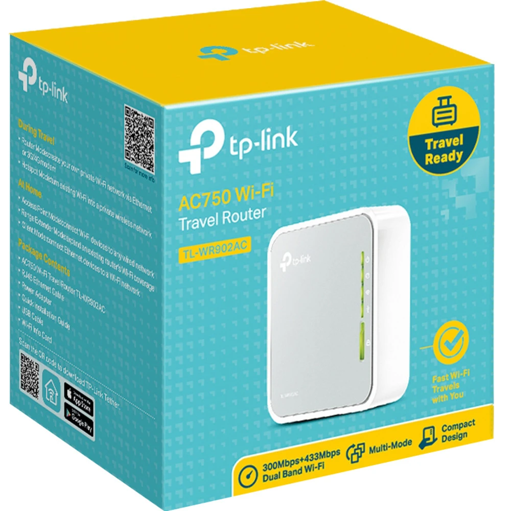 Маршрутизатор для дома TP-Link (SOHO) TL-WR902AC