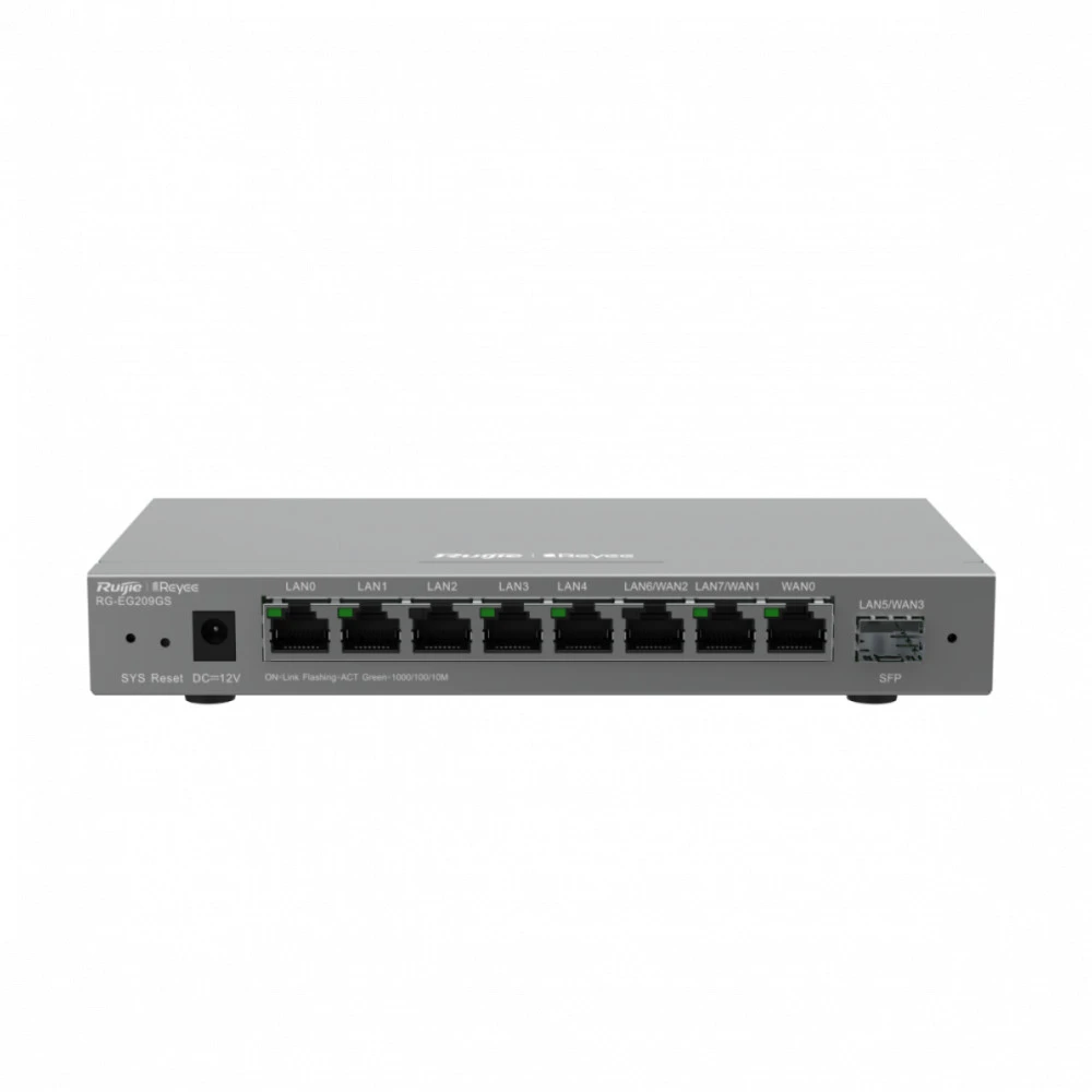 Маршрутизатор Ruijie RG-EG209GS 10/100/1000 Base-TX (1000 мбит/с)
