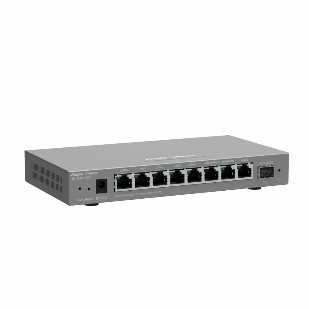 Маршрутизатор Ruijie RG-EG209GS 10/100/1000 Base-TX (1000 мбит/с)