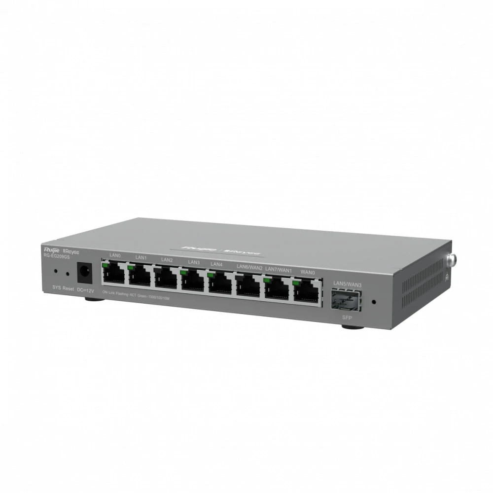 Маршрутизатор Ruijie RG-EG209GS 10/100/1000 Base-TX (1000 мбит/с)