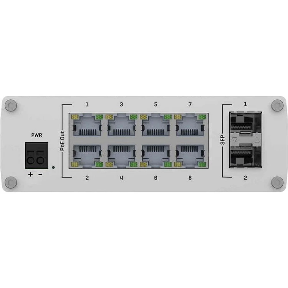 Коммутатор TELTONIKA TSW200 TSW200000010 1000 Base-TX (1000 мбит/с), 2 SFP порта