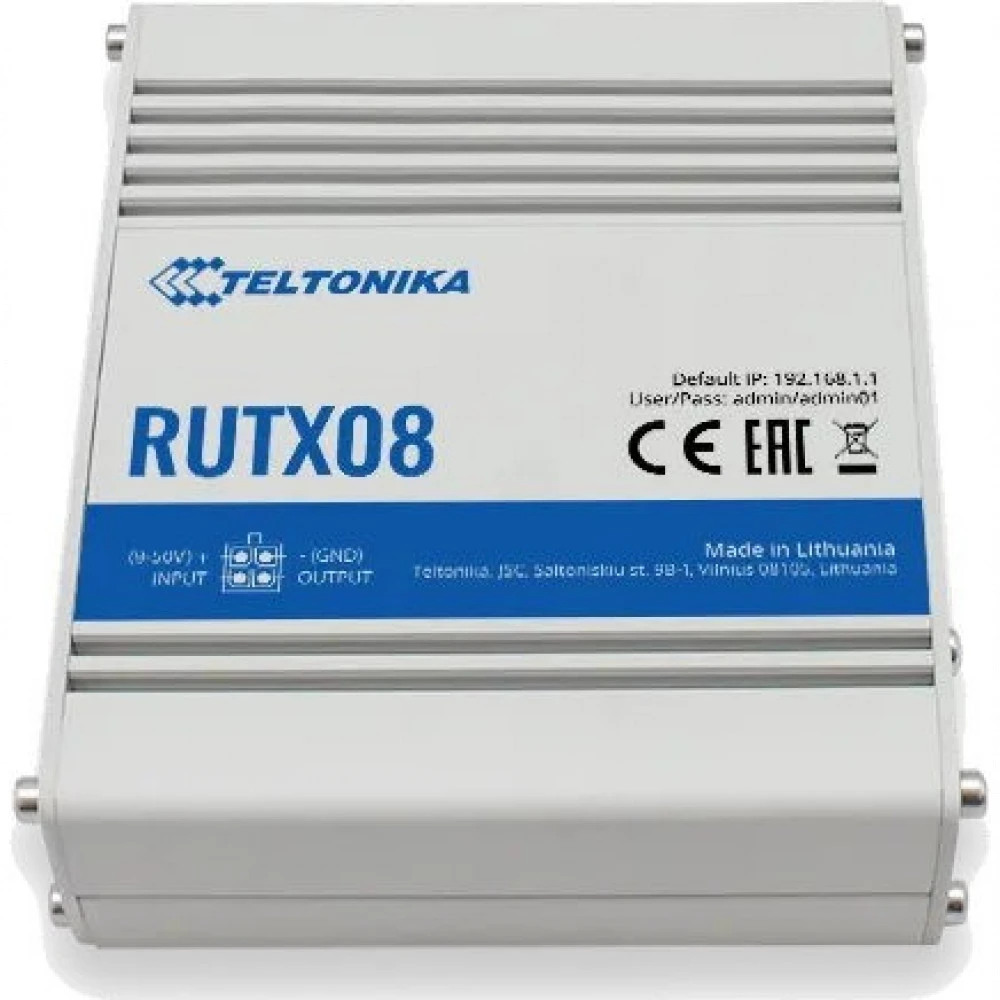 Маршрутизатор TELTONIKA RUTX08 RUTX08000000 10/100/1000 Base-TX (1000 мбит/с)