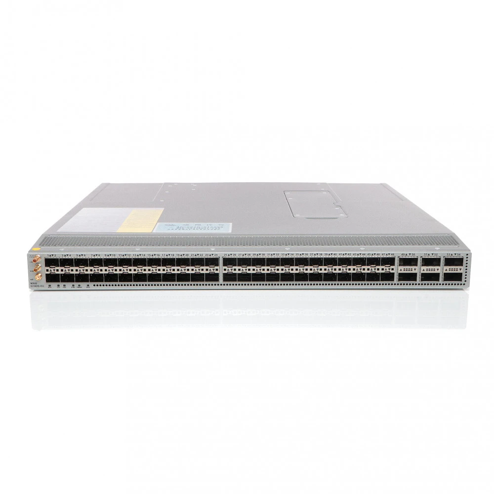 Коммутатор Cisco Nexus 9300 N9K-C93180YC-FX3 25 GBase-T (25000 мбит/с), 6 SFP портов