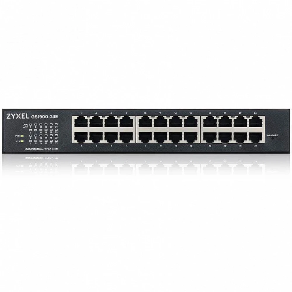 Коммутатор Zyxel GS1900 GS1900-24E-EU0103F 1000 Base-T (1000 мбит/с)
