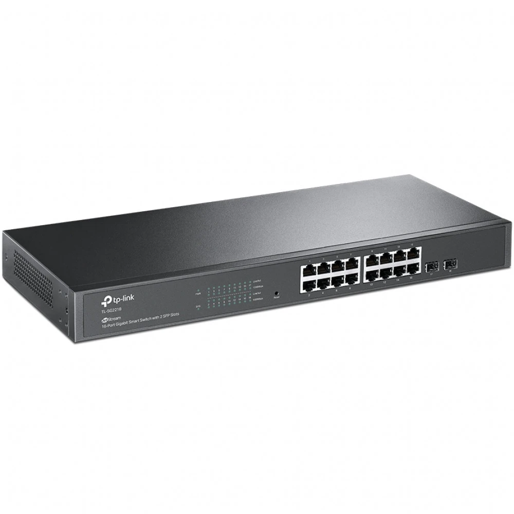 Коммутатор TP-Link TL-SG2218(UN) V1.0 1000 Base-TX (1000 мбит/с), 2 SFP порта