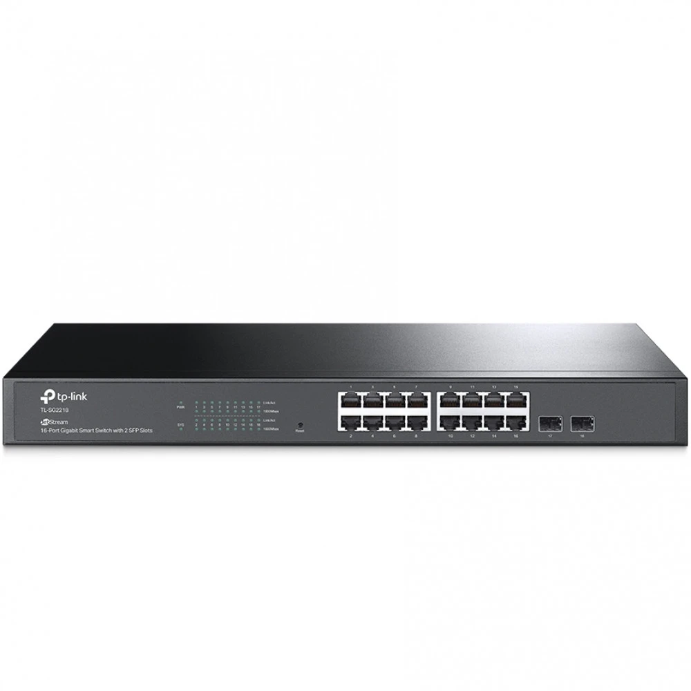 Коммутатор TP-Link TL-SG2218(UN) V1.0 1000 Base-TX (1000 мбит/с), 2 SFP порта