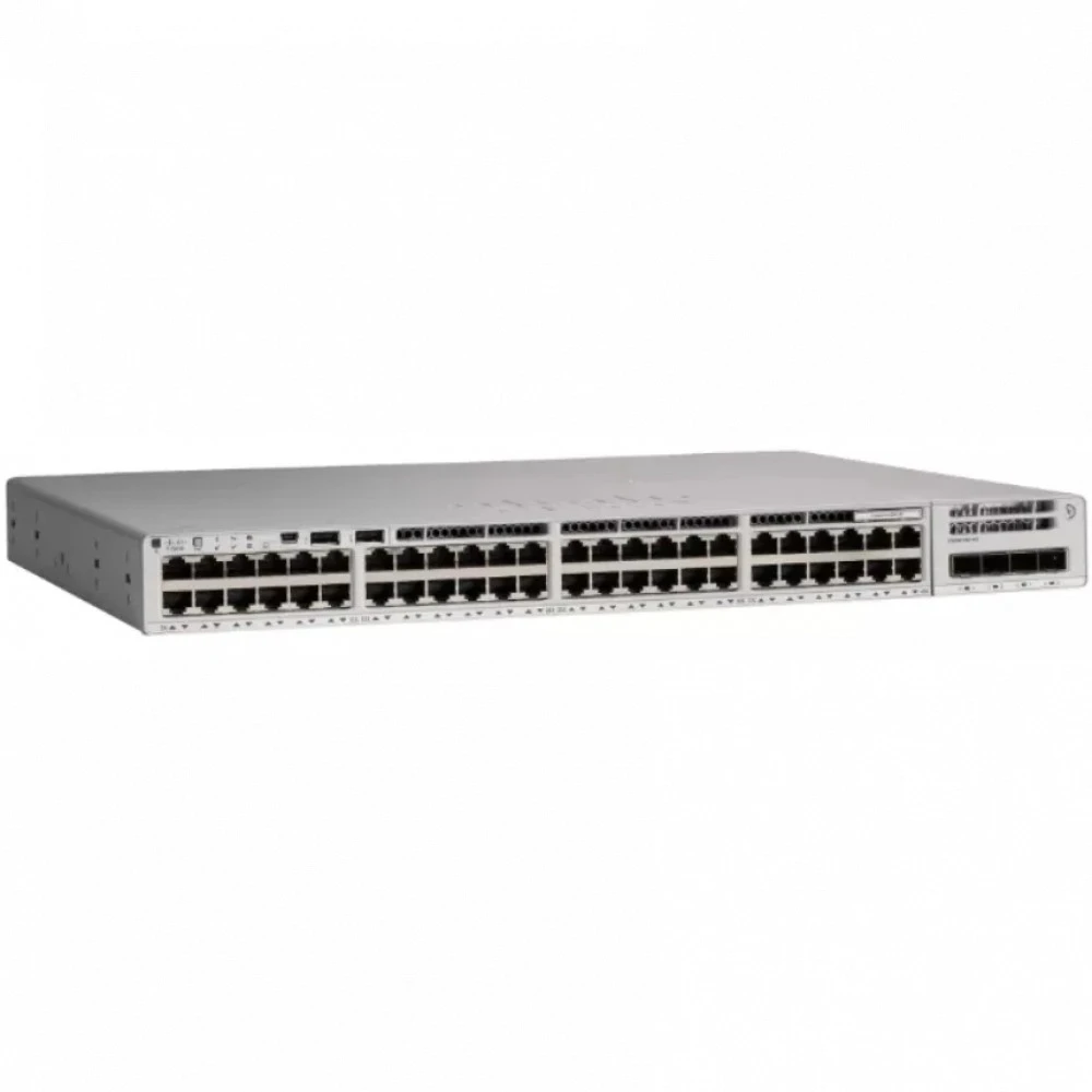 Коммутатор Cisco Catalyst 9200 C9200-48P-E 1000 Base-TX (1000 мбит/с), 4 SFP порта