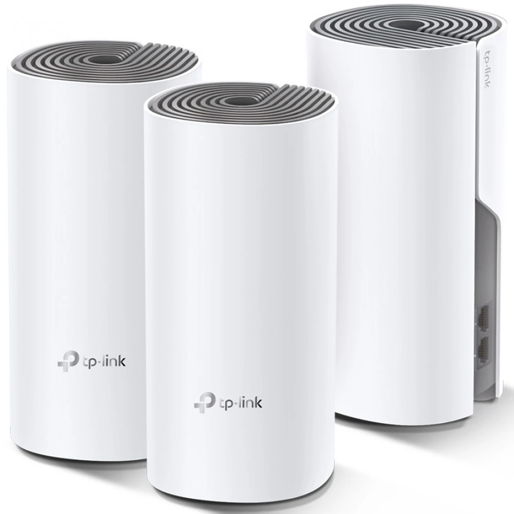 Маршрутизатор для дома TP-Link (SOHO) DECO E4(3-PACK)(EU) V1.0/2,0