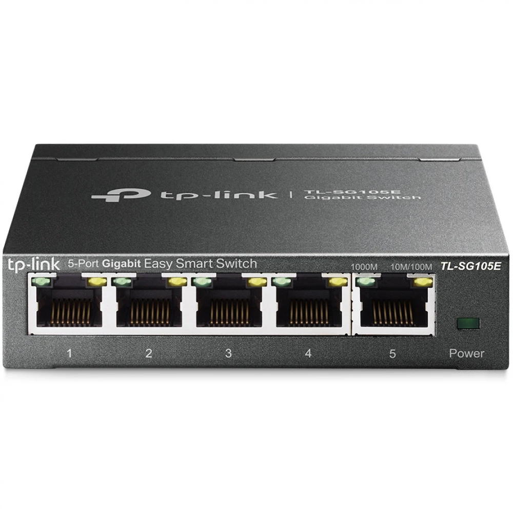 Коммутатор TP-Link (SOHO) TL-SG105E(UN) V5.0 1000 Base-TX (1000 мбит/с)
