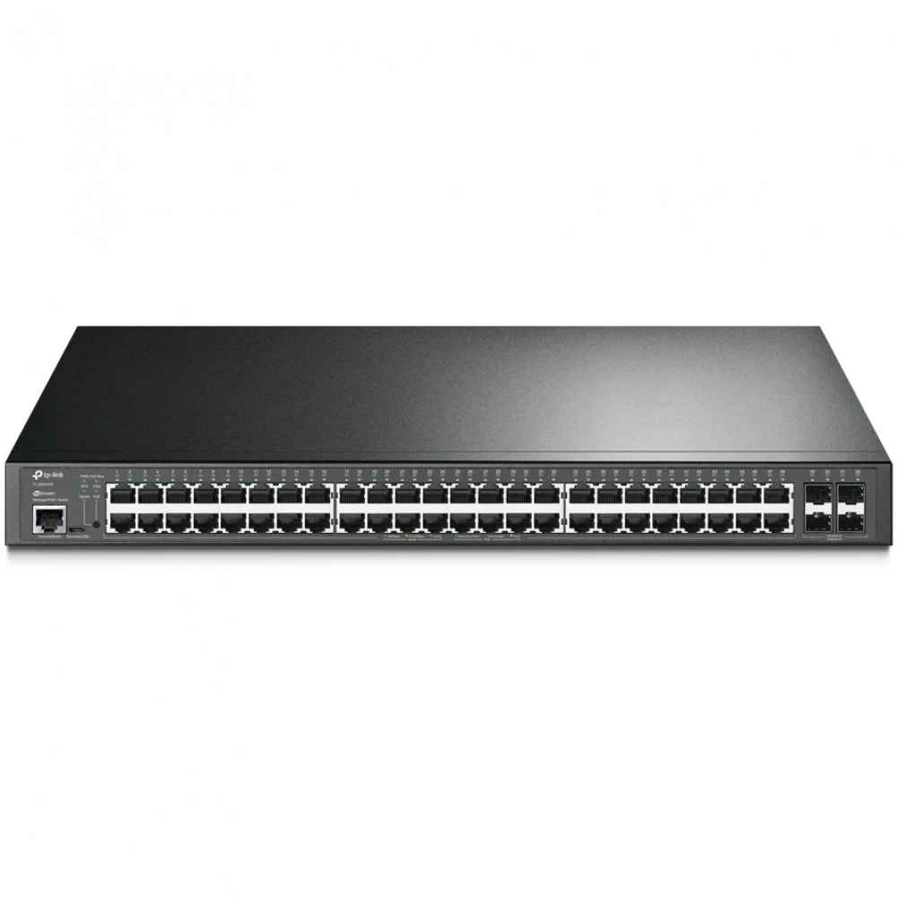 Коммутатор TP-Link TL-SG3452P V3.20/2.0 1000 Base-TX (1000 мбит/с), 4 SFP порта