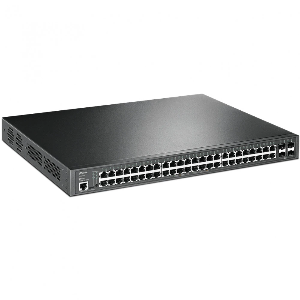 Коммутатор TP-Link TL-SG3452P V3.20/2.0 1000 Base-TX (1000 мбит/с), 4 SFP порта