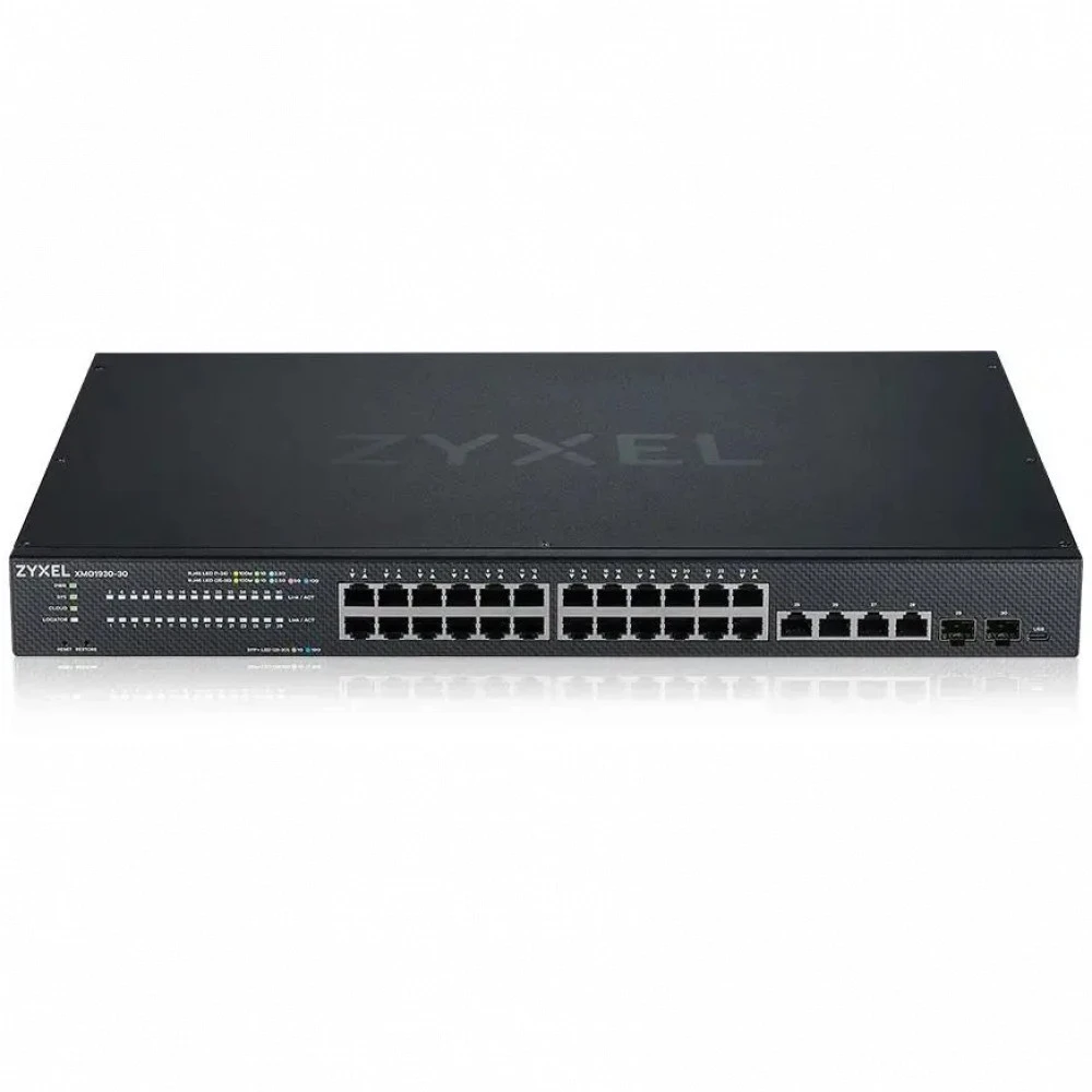 Коммутатор Zyxel XMG1930-30-ZZ0101F 2.5 GBase-T (2500 мбит/с), 2 SFP порта
