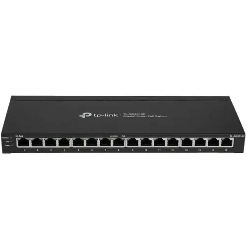 Коммутатор TP-Link TL-SG2016P 1000 Base-TX (1000 мбит/с)