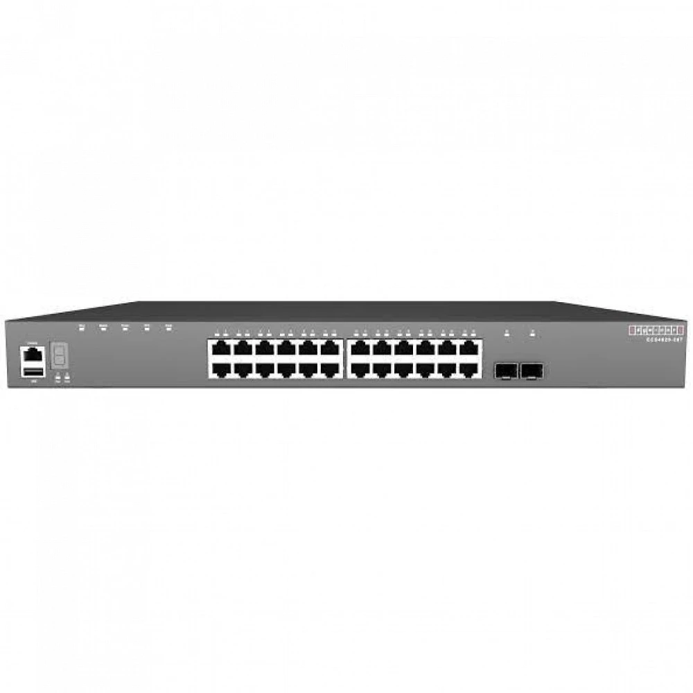 Коммутатор Edge-corE ECS4620-28P 1000 Base-TX (1000 мбит/с), 2 SFP порта