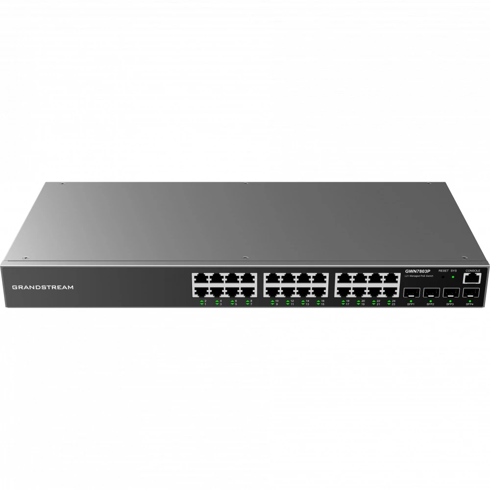 Коммутатор Grandstream GWN7803 1000 Base-TX (1000 мбит/с), 4 SFP порта