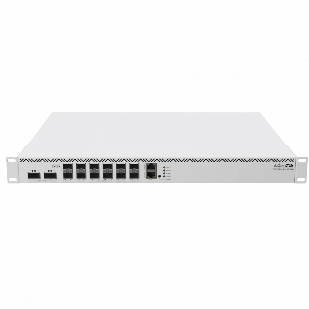 Маршрутизатор Mikrotik Cloud Core Router CCR2216-1G-12XS-2XQ 10/100/1000 Base-TX (1000 мбит/с)