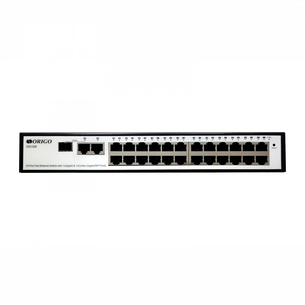 Коммутатор Origo OS1326/A1A 100 Base-T (100 мбит/с), 1 SFP порт