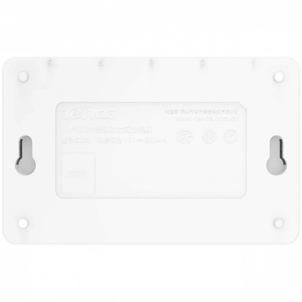 Коммутатор TENDA S105 100 Base-TX (100 мбит/с)