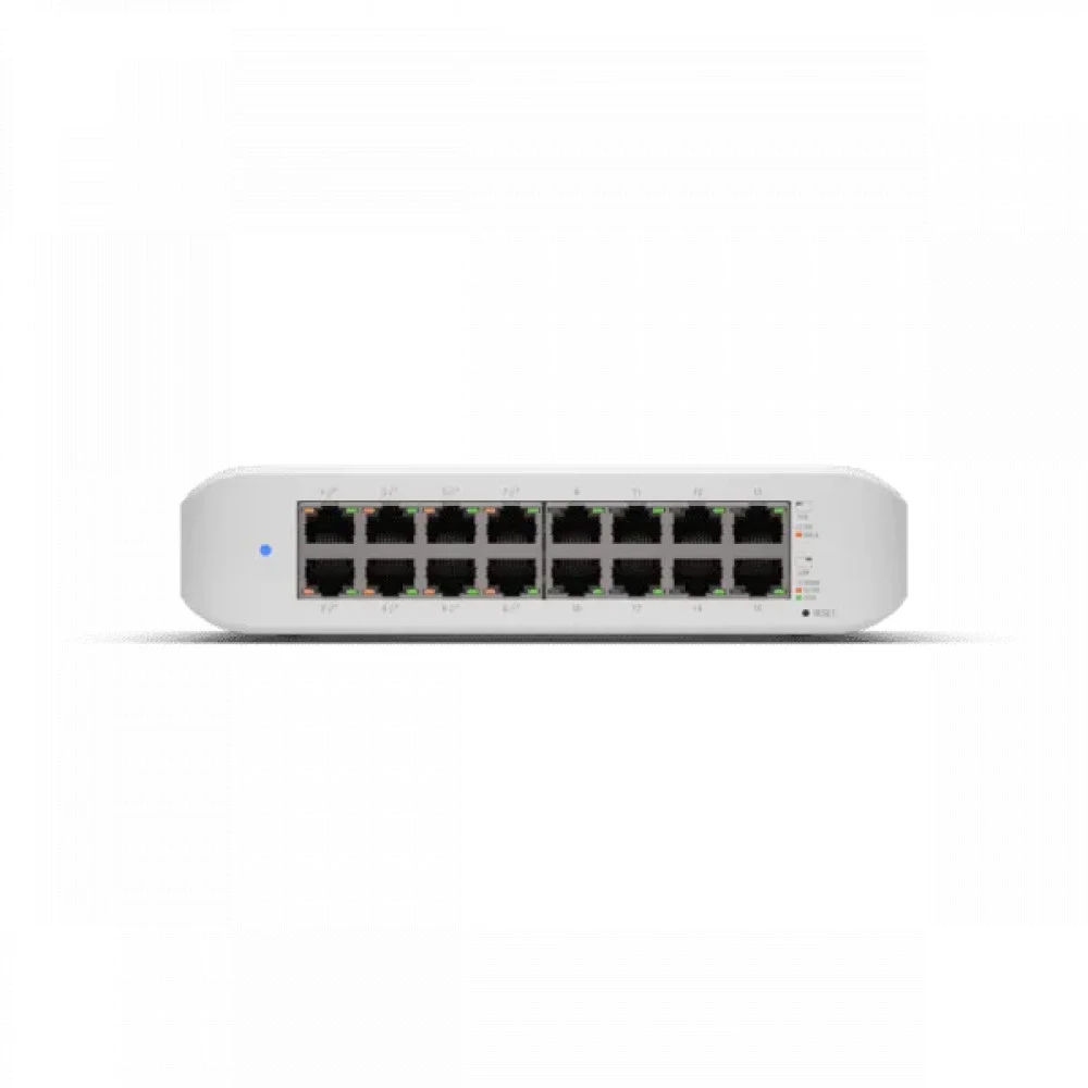 Коммутатор Ubiquiti USW-LITE USW-LITE-16-POE 1000 Base-TX (1000 мбит/с)