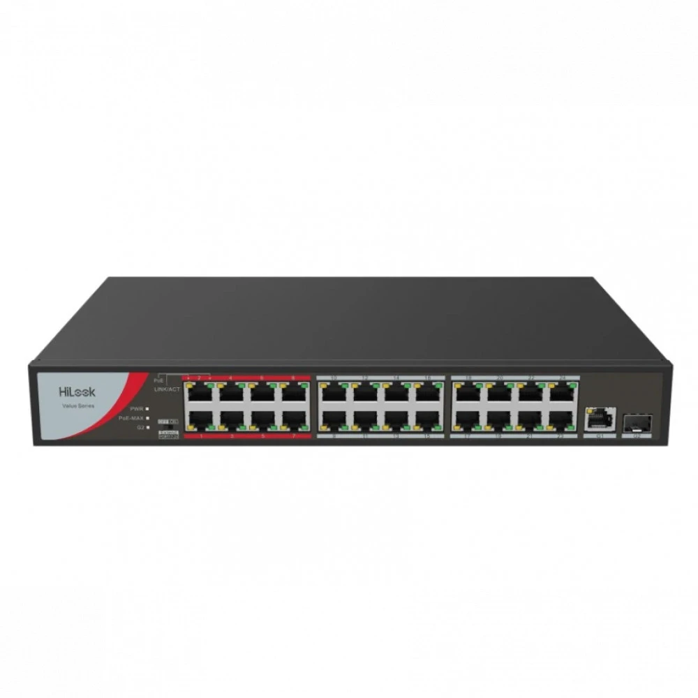 Коммутатор HiLook NS-0326P-230(B) 100 Base-TX (100 мбит/с), 1 SFP порт