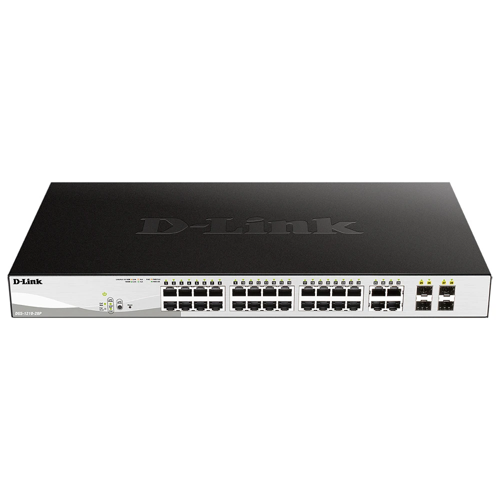 Коммутатор D-link DGS-1210-28P/F 1000 Base-TX (1000 мбит/с)