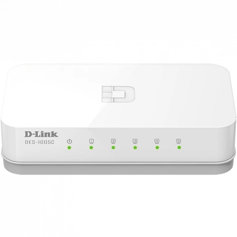 Коммутатор D-link DES-1005C 100 Base-TX (100 мбит/с)