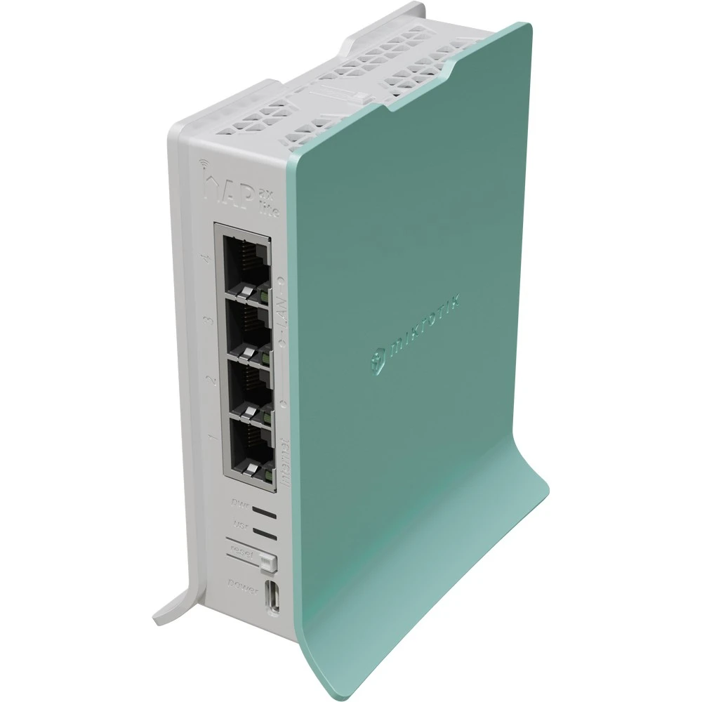 Маршрутизатор Mikrotik hAP ax lite L41G-2axD 10/100/1000 Base-TX (1000 мбит/с)