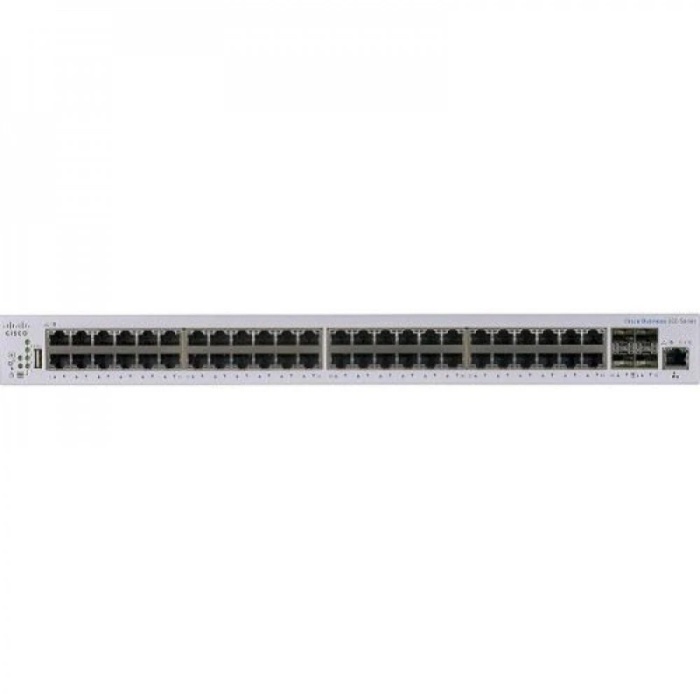 Коммутатор Cisco CBS250-48P-4G-EU 1000 Base-TX (1000 мбит/с), 4 SFP порта