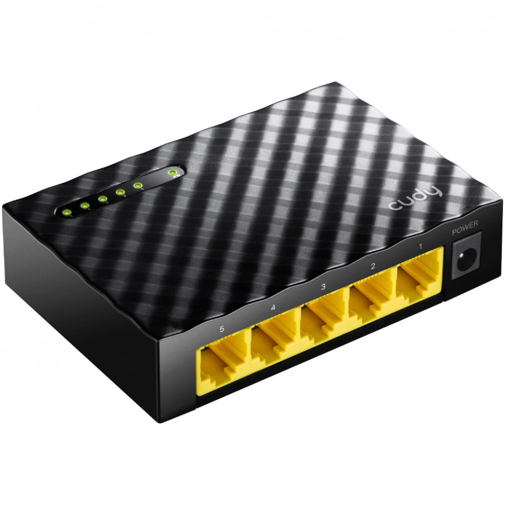Коммутатор CUDY GS105D 1000 Base-TX (1000 мбит/с)