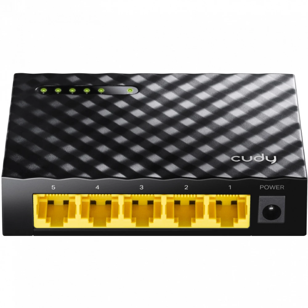 Коммутатор CUDY GS105D 1000 Base-TX (1000 мбит/с)