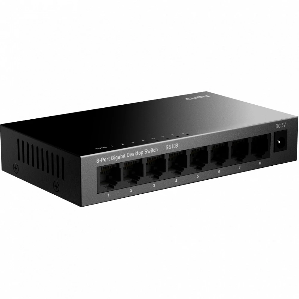 Коммутатор CUDY GS108 1000 Base-TX (1000 мбит/с)