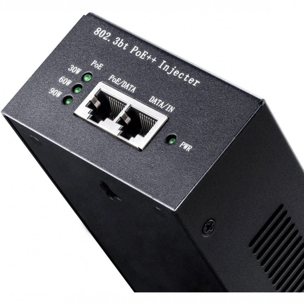 PoE инжектор CUDY POE400 1 порт, 90 Вт