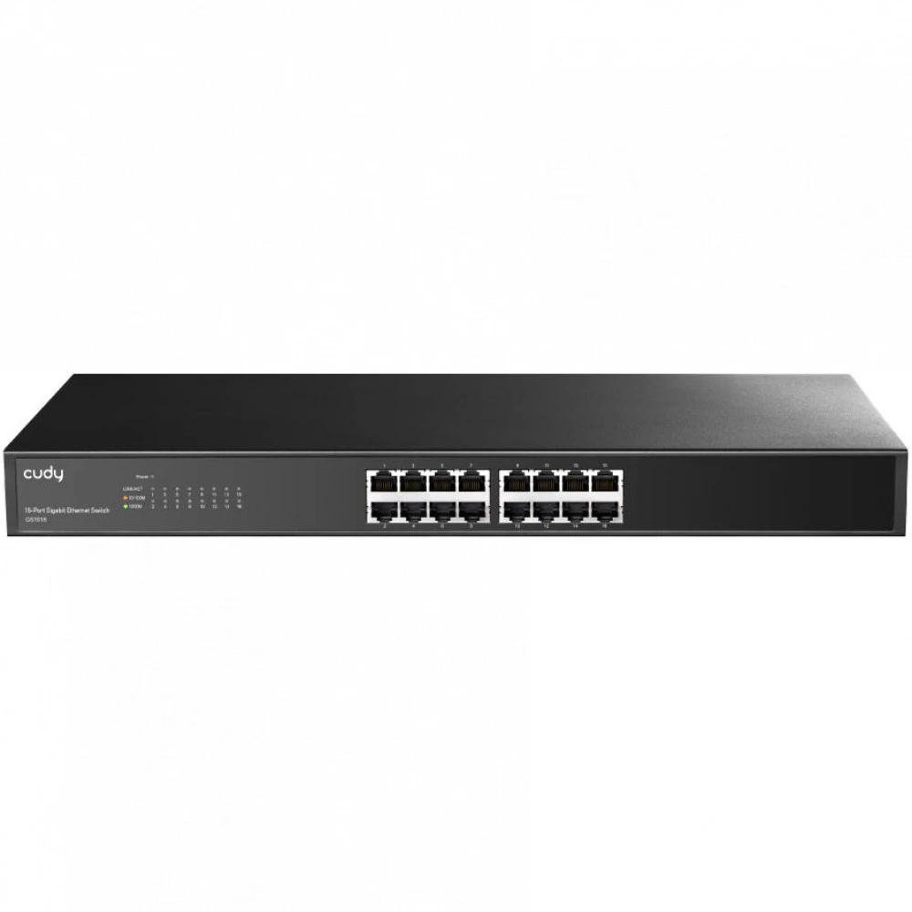 Коммутатор CUDY GS1016 1000 Base-TX (1000 мбит/с)
