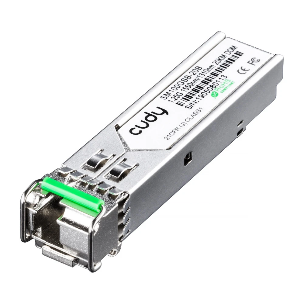Модуль CUDY SM100GSB-20B SFP модуль
