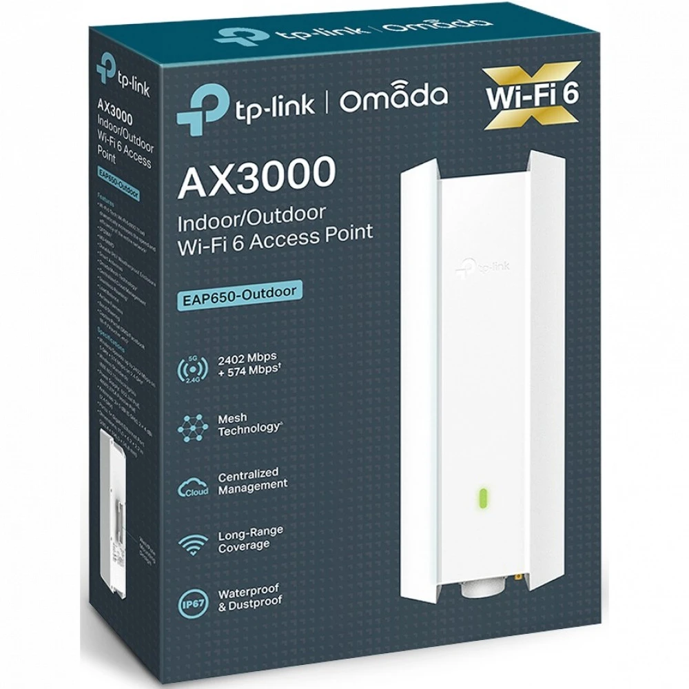 WiFi точка доступа TP-Link Omada EAP650-Outdoor