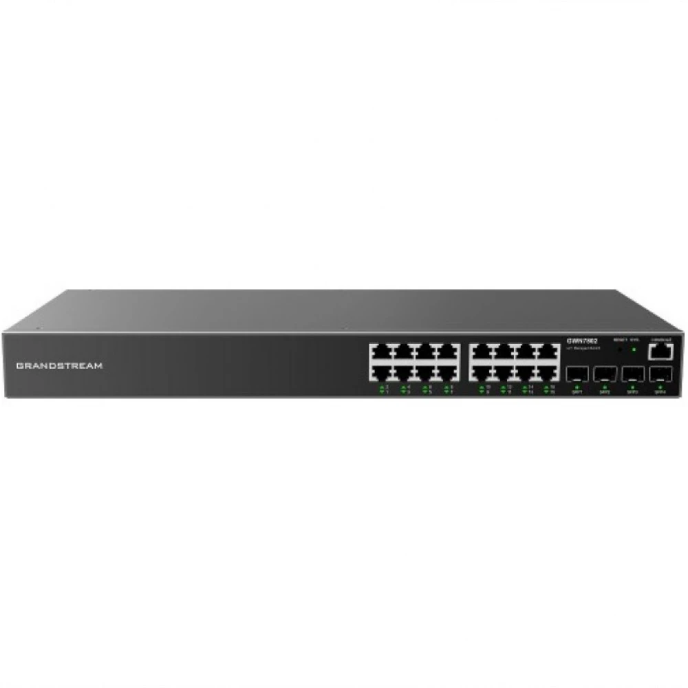 Коммутатор Grandstream GWN7802 1000 Base-TX (1000 мбит/с), 4 SFP порта