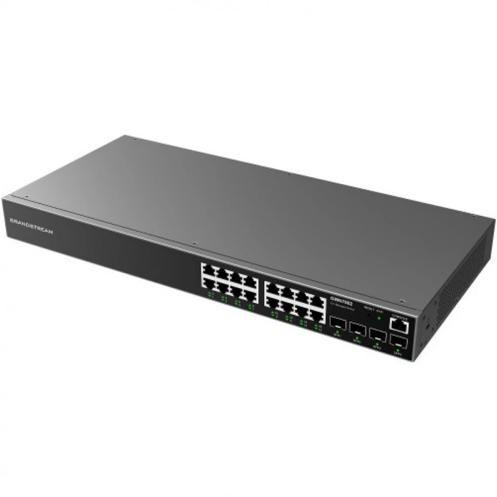 Коммутатор Grandstream GWN7802 1000 Base-TX (1000 мбит/с), 4 SFP порта